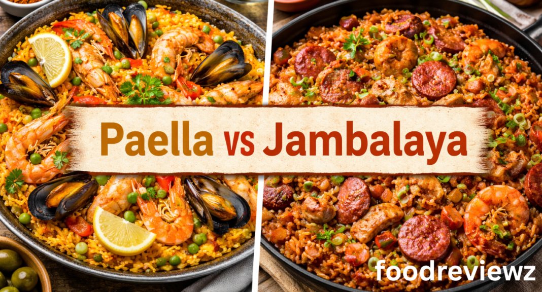 paella vs jambalaya